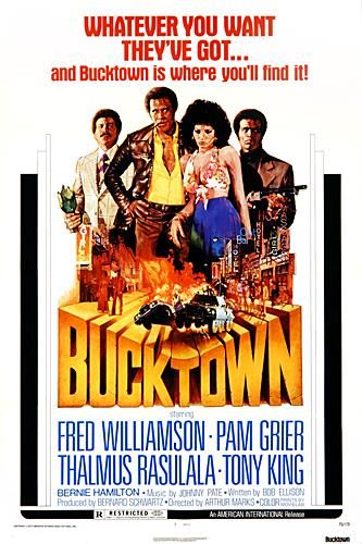 the movie poster: Bucktown (1975)