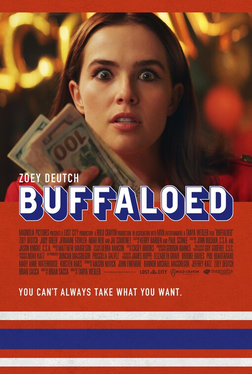 1000 piece jigsaw puzzle for the movie poster: Buffaloed (2020)