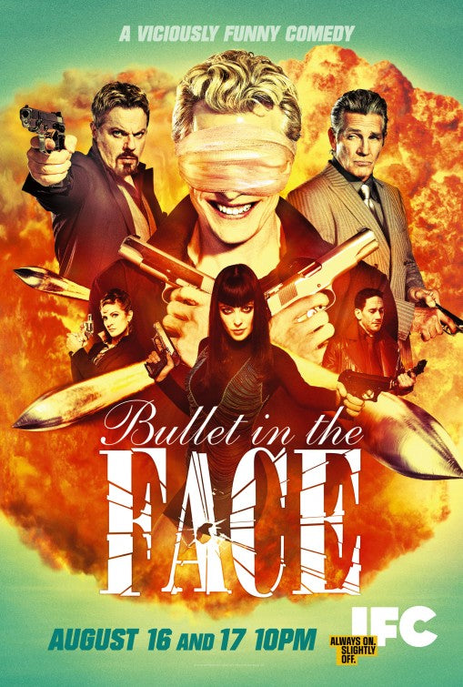 1000 piece jigsaw puzzle for tv poster: Bullet in the Face, ver8