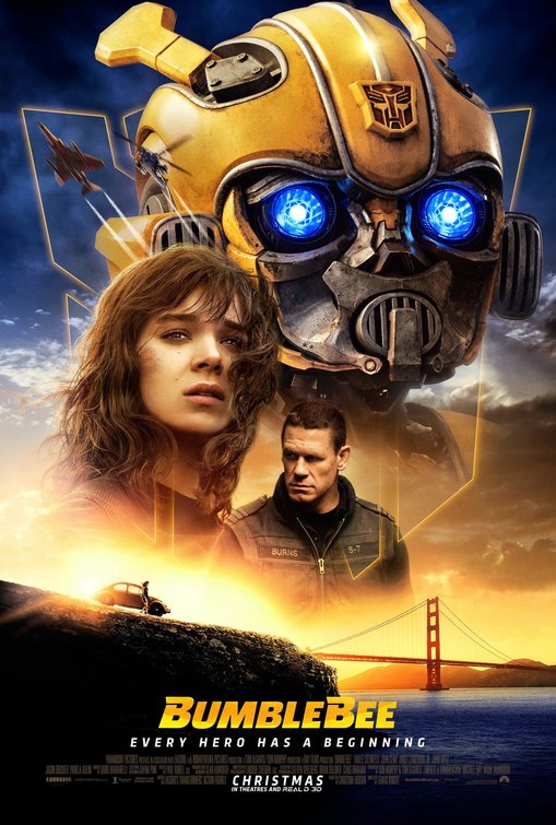 1000 piece jigsaw puzzle for the movie poster: Bumblebee (2018) ver6