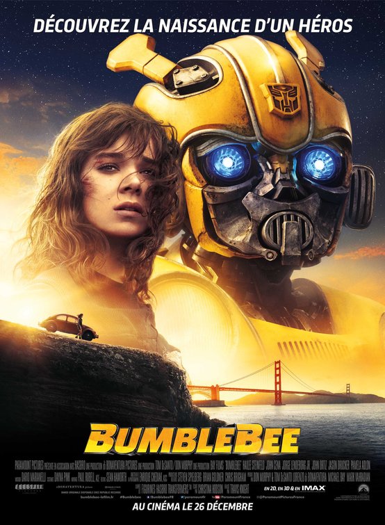 1000 piece jigsaw puzzle for the movie poster: Bumblebee (2018) ver7