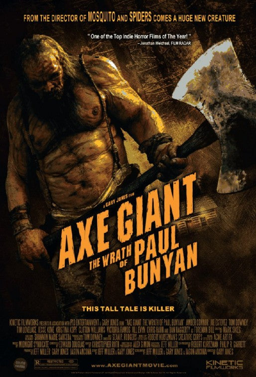 1000 piece jigsaw puzzle for the movie poster: Axe Giant: The Wrath of Paul Bunyan (2013) ver2