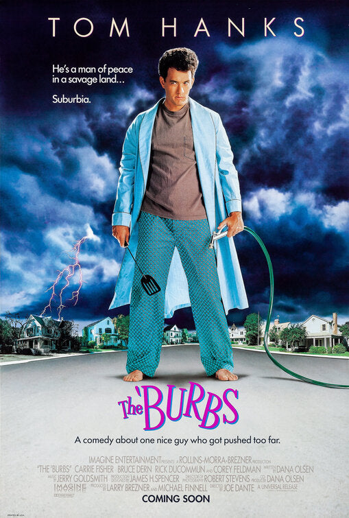 the movie poster: The 'burbs (1989)