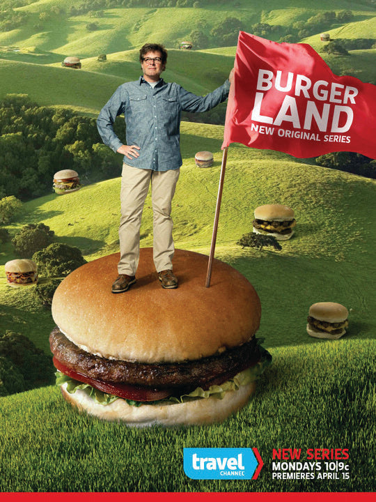 1000 piece jigsaw puzzle for tv poster: Burger Land
