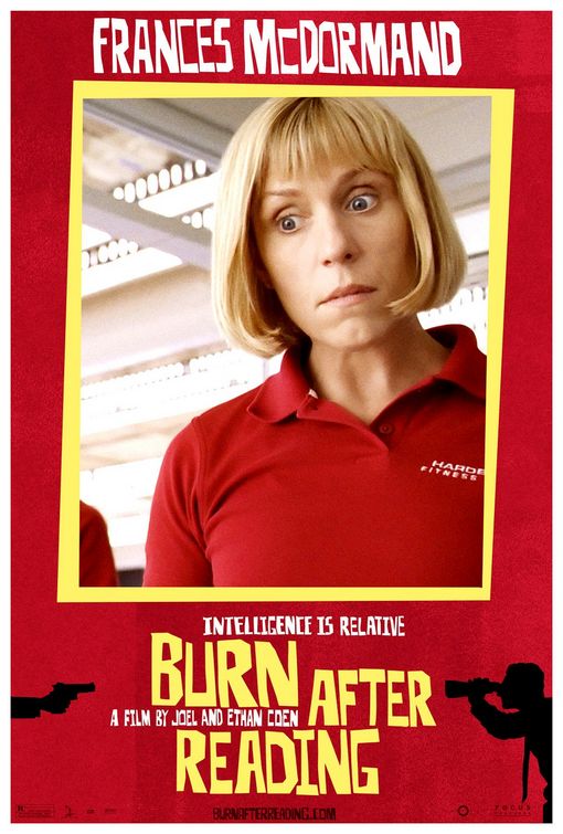 the movie poster: Burn After Reading (2008) ver9