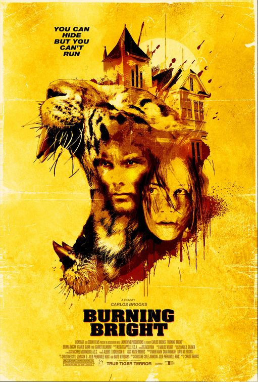 1000 piece jigsaw puzzle for the movie poster: Burning Bright (2009)