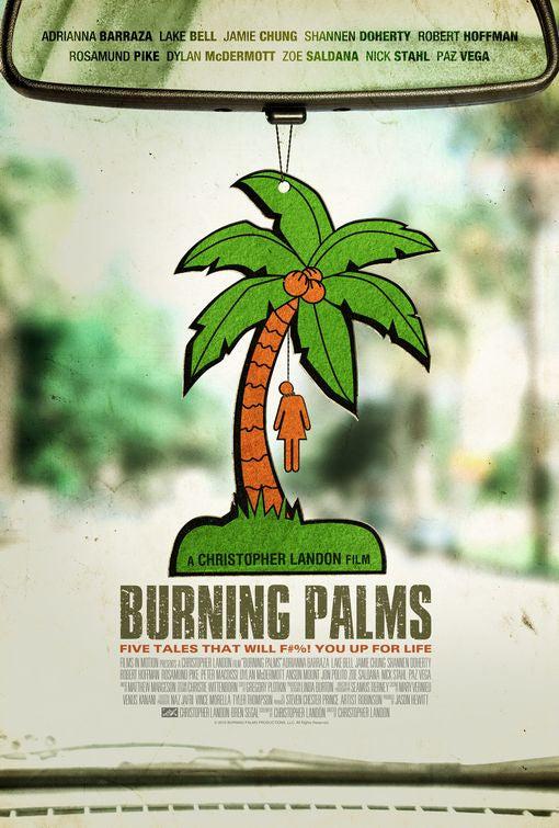 1000 piece jigsaw puzzle for the movie poster: Burning Palms (2011)