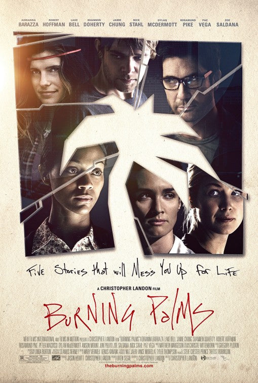 1000 piece jigsaw puzzle for the movie poster: Burning Palms (2011) ver3