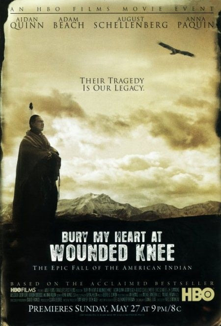 1000 piece jigsaw puzzle for tv poster: Bury My Heart at Wounded Knee