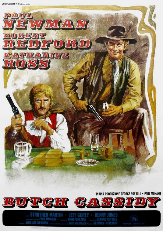 the movie poster: Butch Cassidy and the Sundance Kid (1969) ver7
