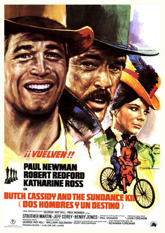 the movie poster: Butch Cassidy and the Sundance Kid (1969) ver8