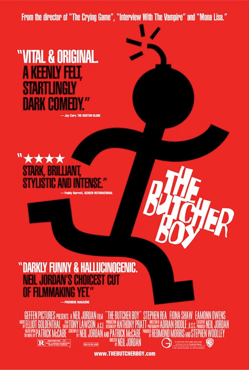 the movie poster: The Butcher Boy (1998) ver1