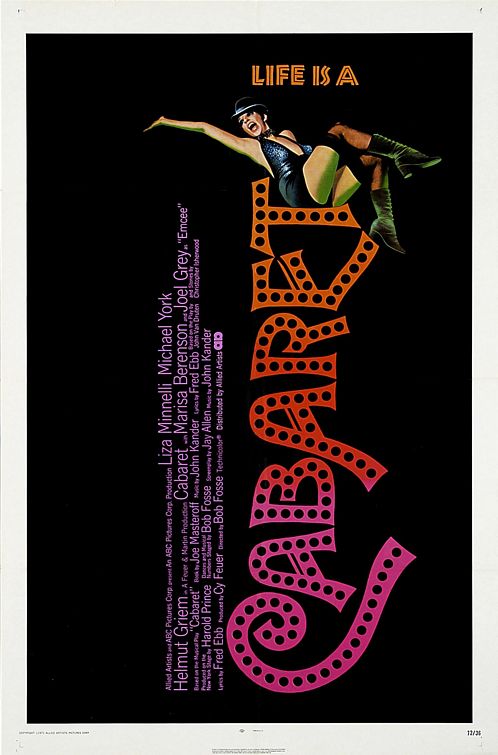 the movie poster: Cabaret (1972) ver2