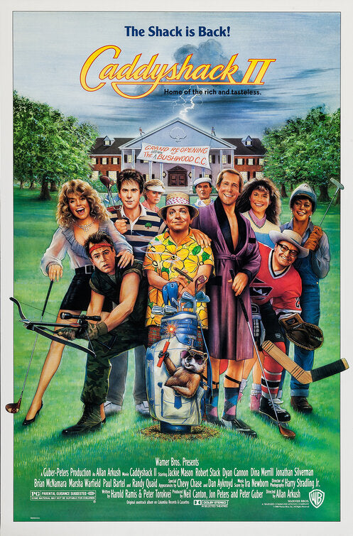 the movie poster: Caddyshack II (1988)