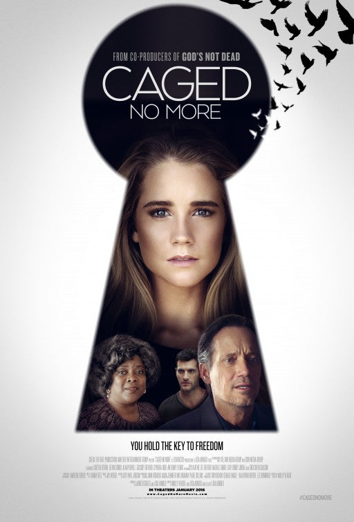 1000 piece jigsaw puzzle for the movie poster: Caged No More (2016)