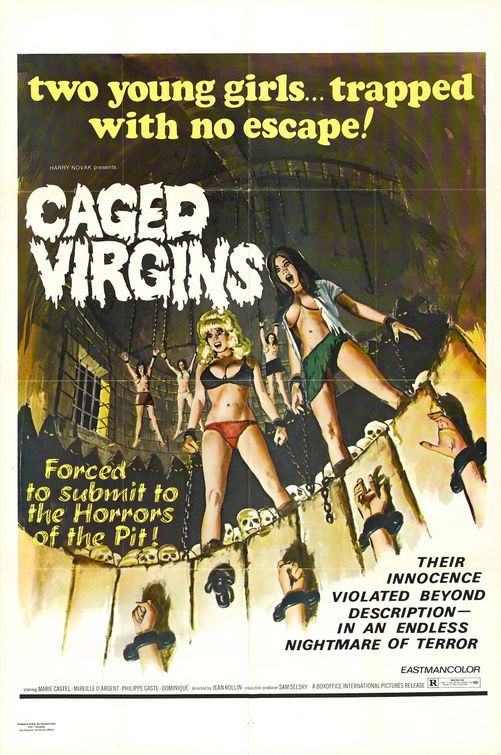 the movie poster: Caged Virgins (1973)
