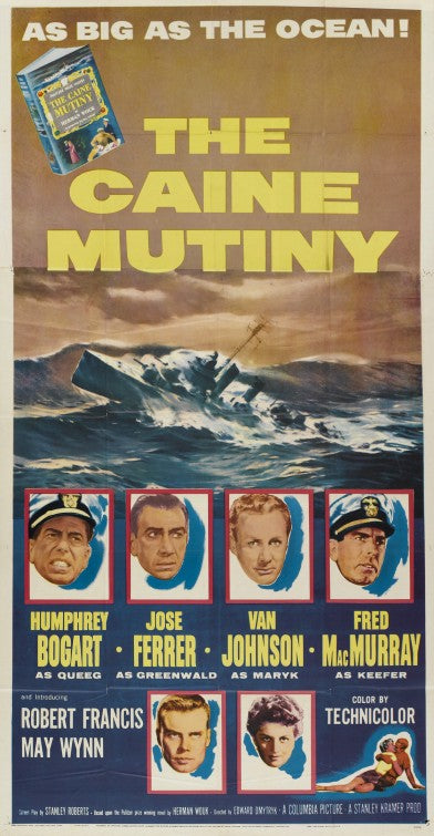 1000 piece jigsaw puzzle for the movie poster: The Caine Mutiny (1954) ver2