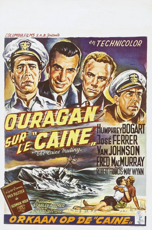 1000 piece jigsaw puzzle for the movie poster: The Caine Mutiny (1954) ver3