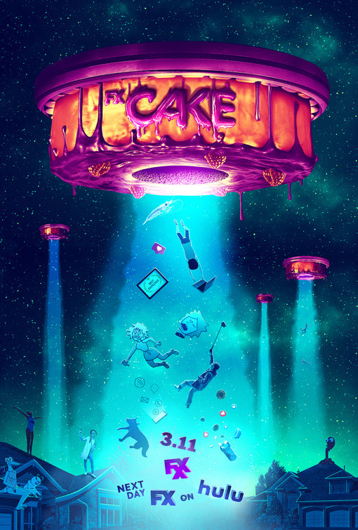 1000 piece jigsaw puzzle for tv poster: Cake