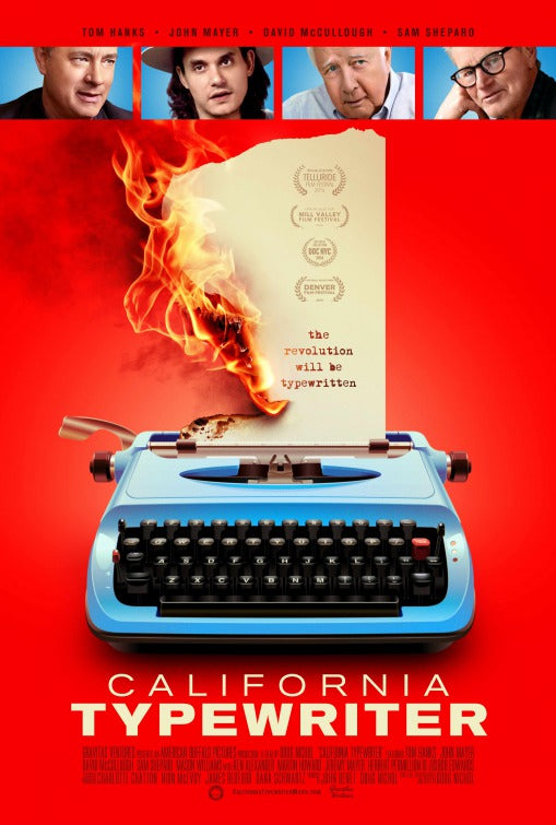 1000 piece jigsaw puzzle for the movie poster: California Typewriter (2017)