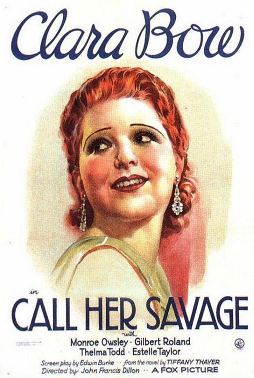 the movie poster: Call Her Savage (1932)
