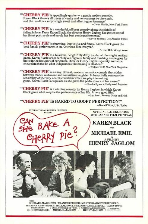 1000 piece jigsaw puzzle for the movie poster: Can She Bake a Cherry Pie? (1983)