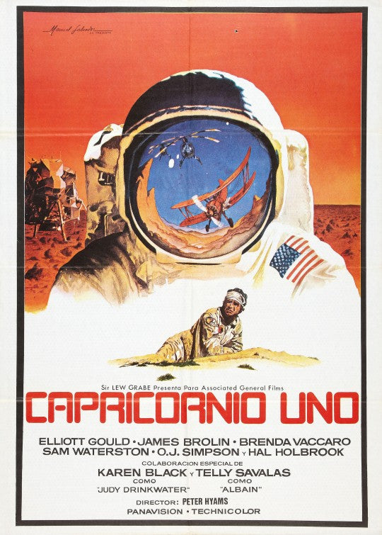 1000 piece jigsaw puzzle for the movie poster: Capricorn One (1978) ver3