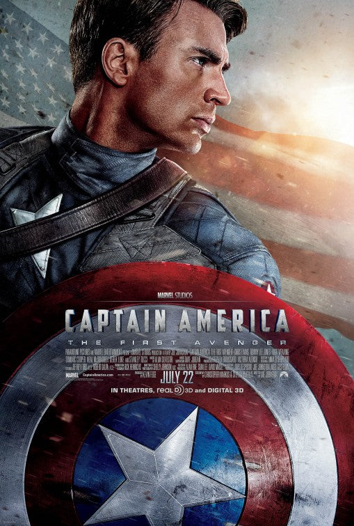1000 piece jigsaw puzzle for the movie poster: Captain America: The First Avenger (2011) ver2