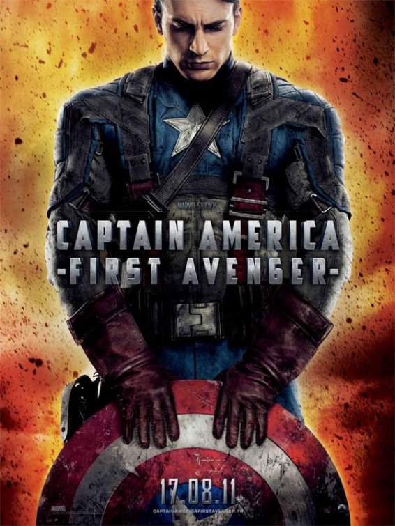 1000 piece jigsaw puzzle for the movie poster: Captain America: The First Avenger (2011) ver5
