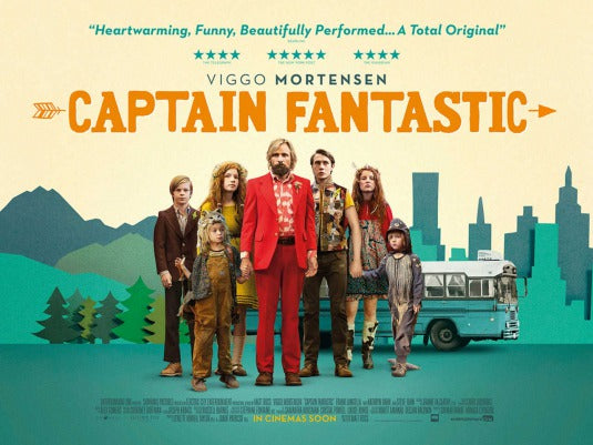 1000 piece jigsaw puzzle for the movie poster: Captain Fantastic (2016) ver2