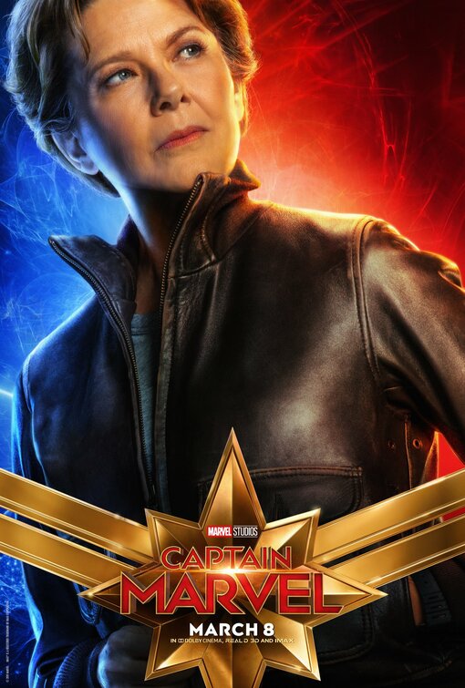 1000 piece jigsaw puzzle for the movie poster: Captain Marvel (2019) ver10
