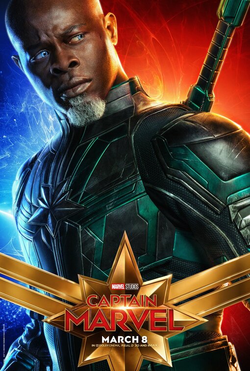 1000 piece jigsaw puzzle for the movie poster: Captain Marvel (2019) ver11