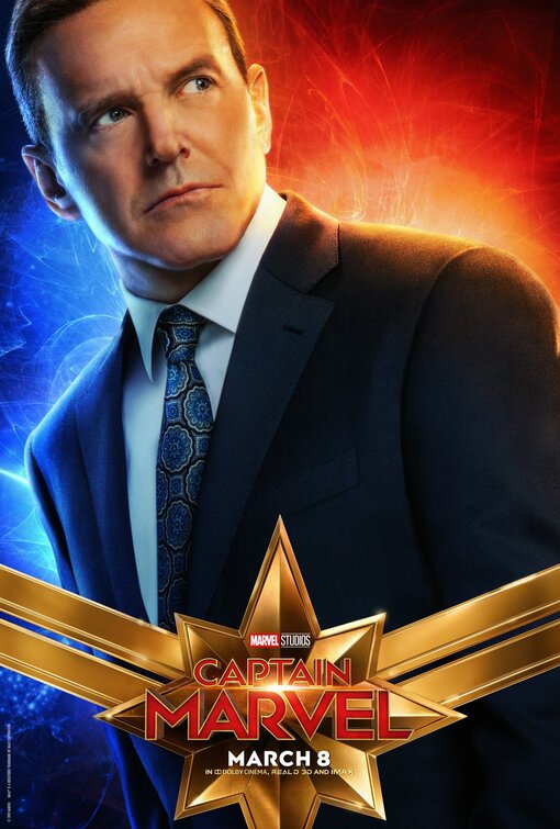 1000 piece jigsaw puzzle for the movie poster: Captain Marvel (2019) ver13