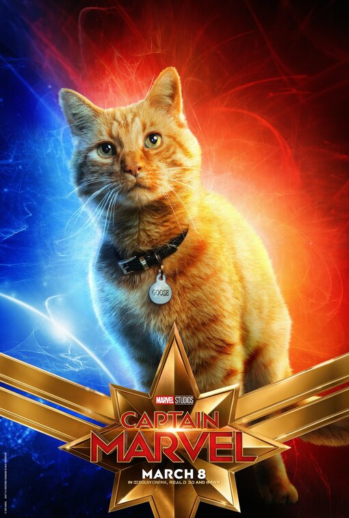 1000 piece jigsaw puzzle for the movie poster: Captain Marvel (2019) ver16