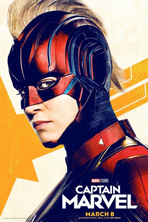 1000 piece jigsaw puzzle for the movie poster: Captain Marvel (2019) ver21