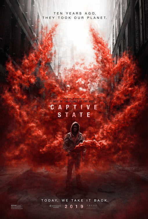 1000 piece jigsaw puzzle for the movie poster: Captive State (2019)