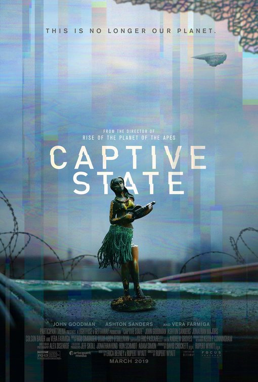 1000 piece jigsaw puzzle for the movie poster: Captive State (2019) ver2