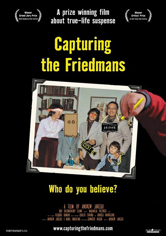 the movie poster: Capturing the Friedmans (2003)