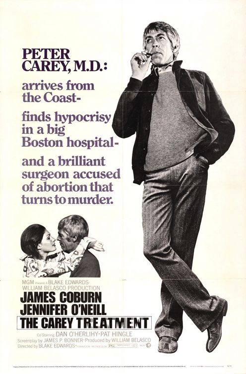 the movie poster: The Carey Treatment (1972)
