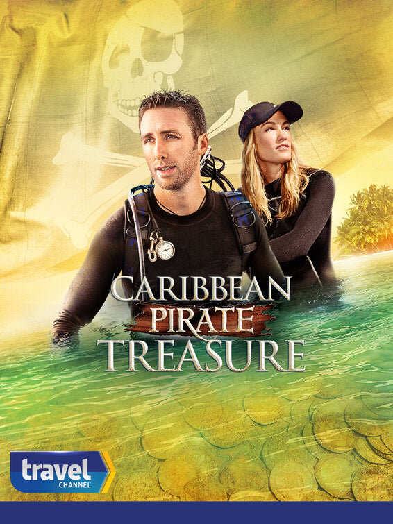 1000 piece jigsaw puzzle for tv poster: Caribbean Pirate Treasure