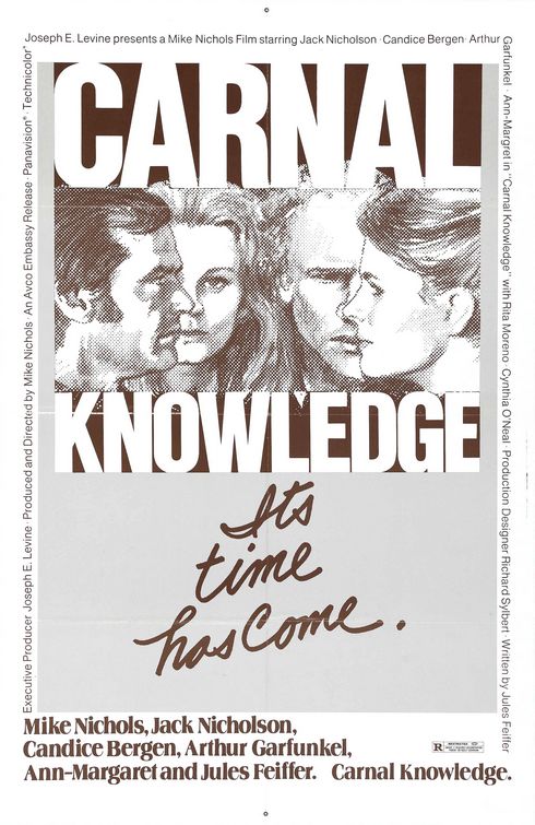 the movie poster: Carnal Knowledge (1971) ver3