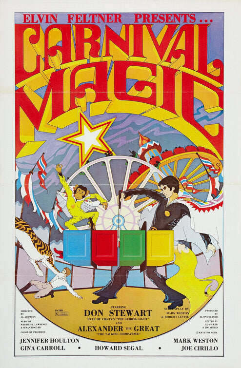 1000 piece jigsaw puzzle for the movie poster: Carnival Magic (1981)