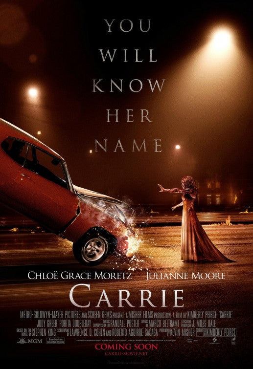 1000 piece jigsaw puzzle for the movie poster: Carrie (2013) ver6