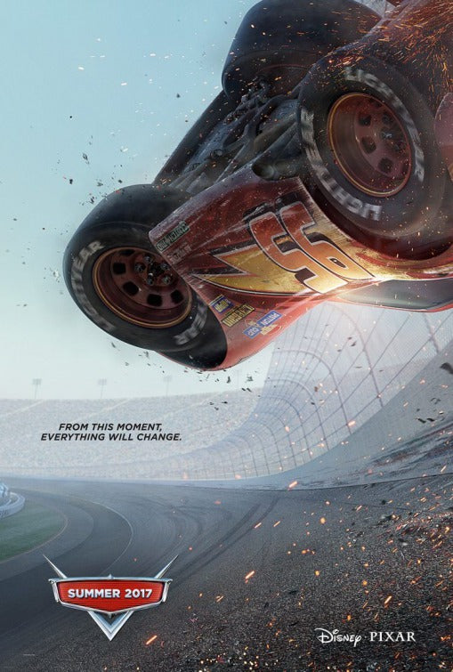 1000 piece jigsaw puzzle for the movie poster: Cars 3 (2017)