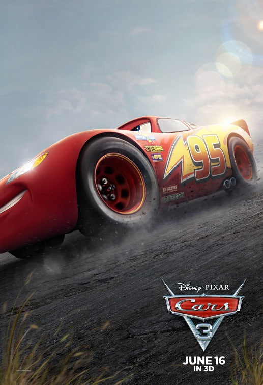 1000 piece jigsaw puzzle for the movie poster: Cars 3 (2017) ver11