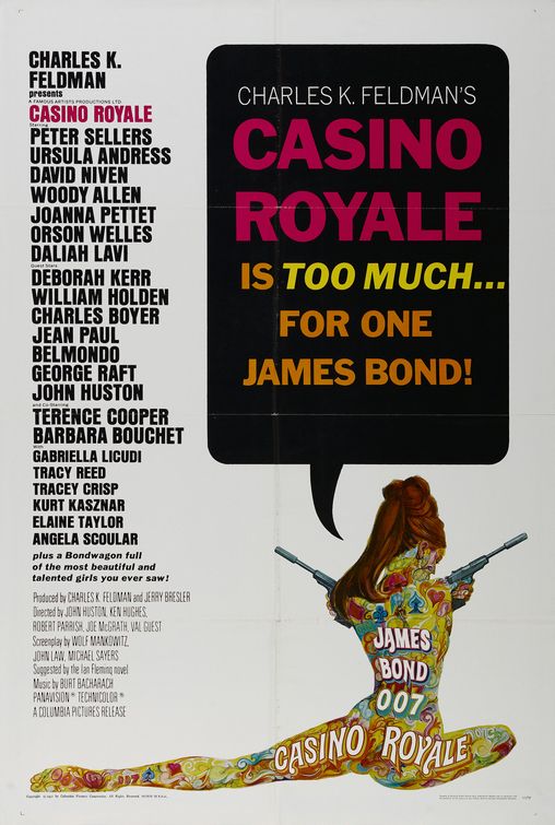 the movie poster: Casino Royale (1967)