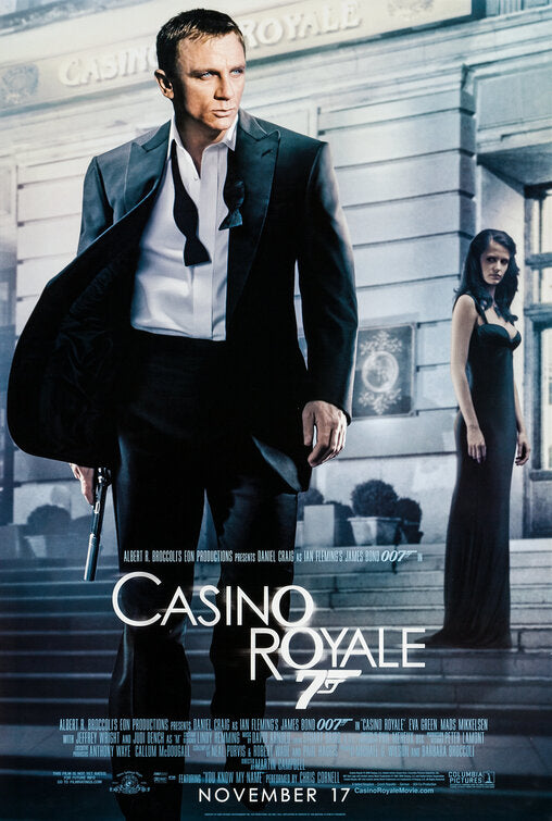 the movie poster: Casino Royale (2006) ver3