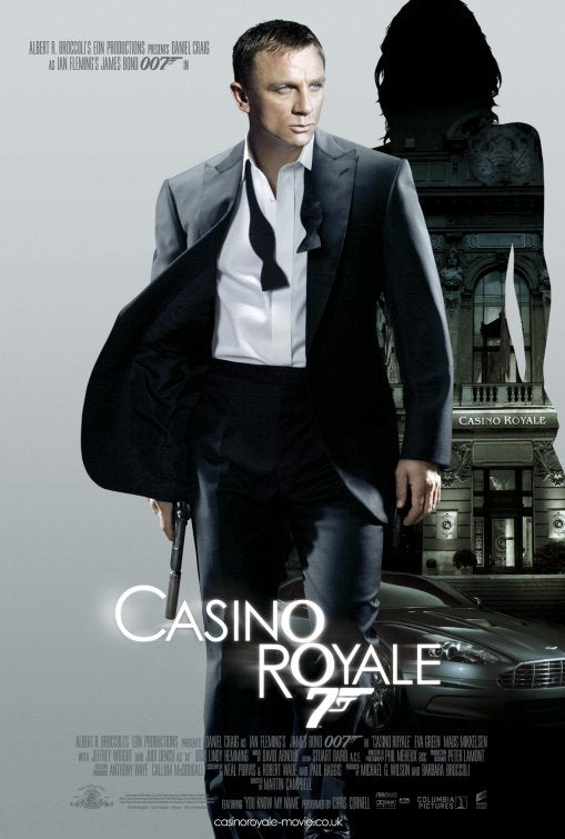 1000 piece jigsaw puzzle for the movie poster: Casino Royale (2006) ver4