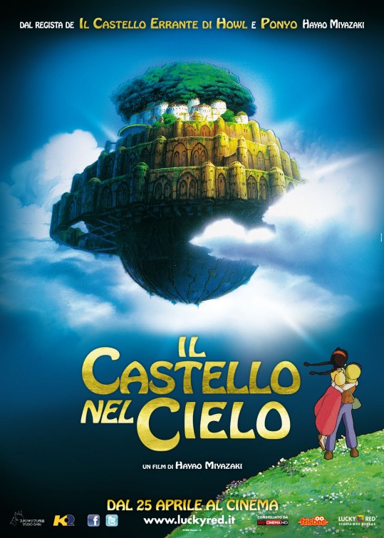 1000 piece jigsaw puzzle for the movie poster: Castle in the Sky (1989) ver2