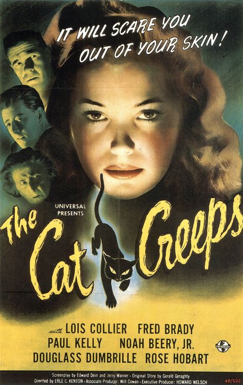 the movie poster: The Cat Creeps (1946)